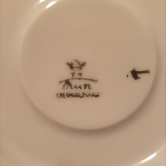 Vintage TK Thun‎ Czechoslovakian, Cup and Saucer - Picture 5 of 9